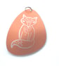 Fox pendant in orange - Image 2