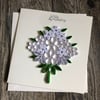Handmade quilled deepest sympathy card 