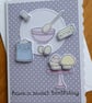 Have a Sweet Birthday Card - Pink Mixing Bowl & Cup Cakes - Image 9