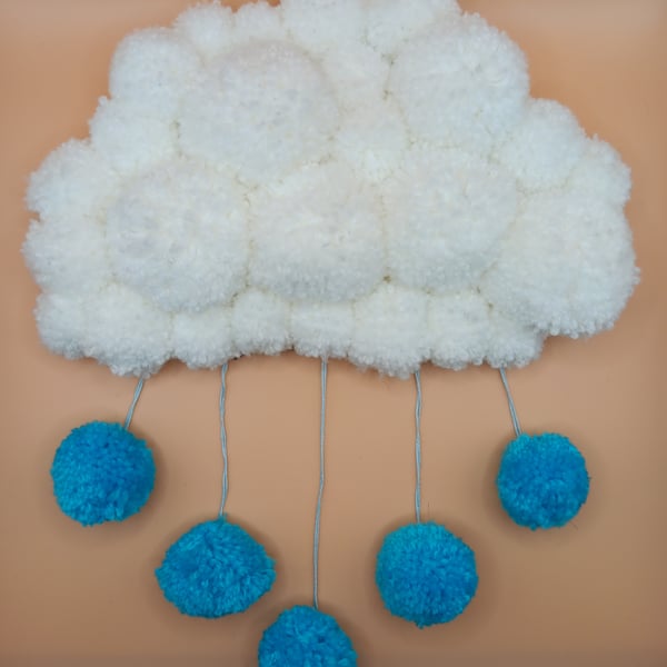 Pom pom hanging cloud 