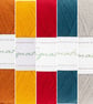 4 ply shawlette knitting kit  - Image 6