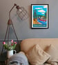 Thames Ditton travel poster print by Susie West - Image 5