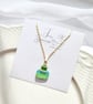 Perfume Bottle Necklace