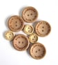 'Handmade with love' Buttons