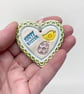 Small ceramic heart Easter - Image 4