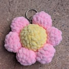  Crochet Flower Plush Keyring-Bag Tag