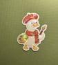 Set of 4 Holographic Goose Stickers – Cute Handmade Vinyl Stickers - Image 2