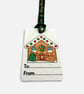 Plantable Christmas Gift Tags Set of 4, Santa & Gingerbread Seed Paper - Image 7