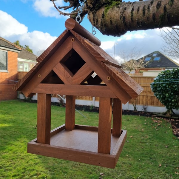 Hand made wooden Bird Table 