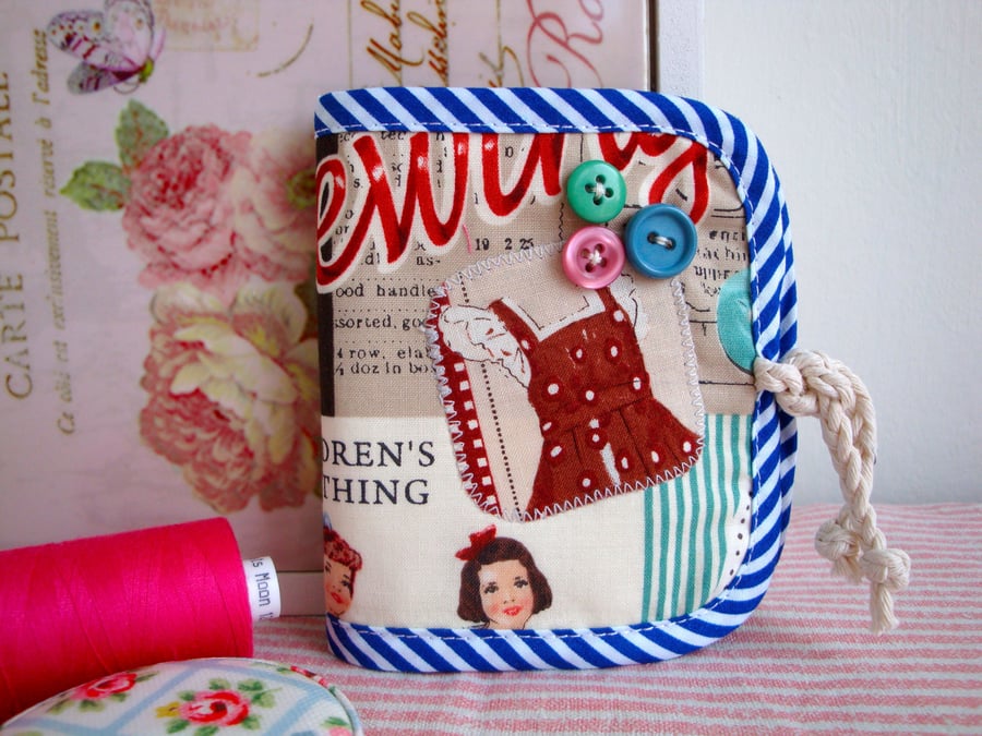 Cotton Sewing Needle case .