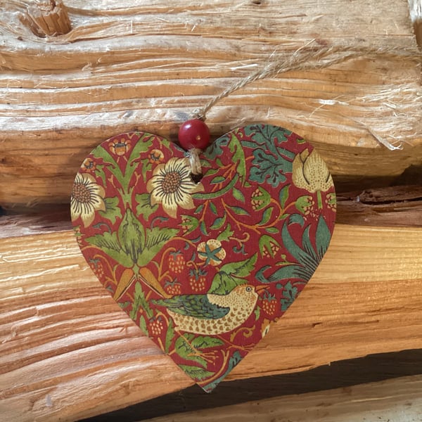 Wooden Heart William Morris