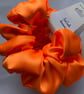 Large Silky satin luxury fabric scrunchies, Large scrunchie, Satin fabric  - Image 3