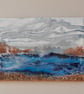Seascape winter tide fluid art painting  - Image 6