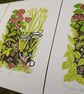 The Garden Pond' - linoprint - Image 3