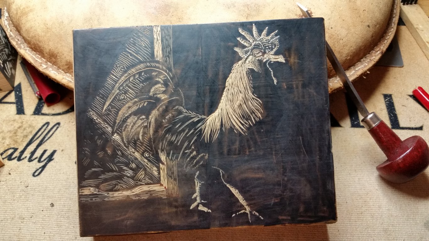 On a Wing and a Brayer - Printmaker