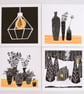 Home Greeting Cards pack of 4 blank illustrated cards - Image 2