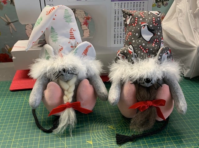 Christmas Mouse Gnome