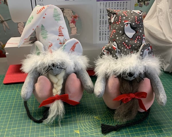 Christmas Mouse Gnome