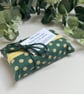 Tissue Holder: Green & Gold Polka dot - Image 6