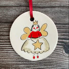 Perfectly Imperfect Handmade Fairy Hanging Decoration