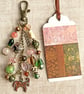 Handmade bag charm, boho bag charm, Taurus gift, Taurus bag charm - Image 2