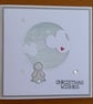 Rabbit With Clouds Christmas Card - Christmas Wishes - Image 6