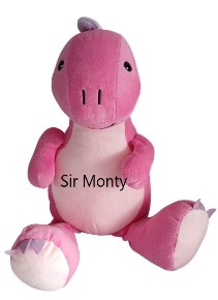 Cubbies soft toy, collectable toy, plushie, sir monty dinosaur, 