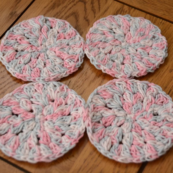 Face Scrubbies - Pack of 4 Pink