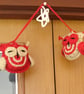 Crochet owl bunting pattern. Also use to make keyring, or single hanging owl. - Image 4