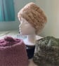 Ladies "Russian" style faux fur hat