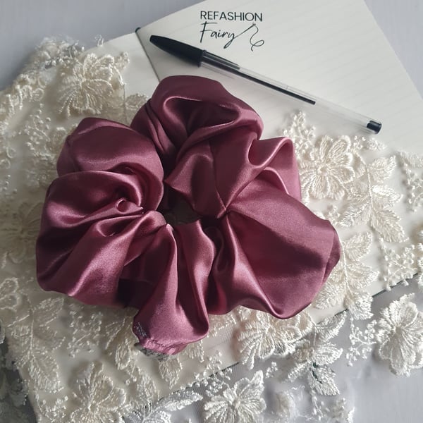 Giant Upcycled Scrunchie