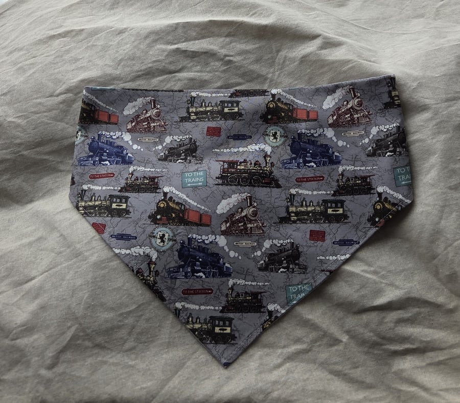 Elasticated slip-on Dog Bandana - Size XXL
