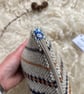 Wool Pouch - Caramel. Handwoven in Wales - Image 4