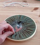 Chaffinch Embroidery Hoop Art - Image 7