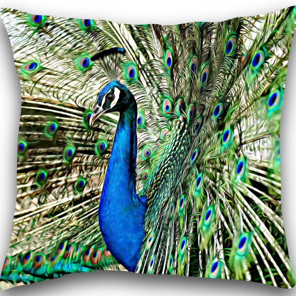 peacock Cushion peacock cushion cover