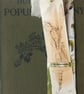 Hand printed fairy folk bookmark with handmade envelope  - Image 4