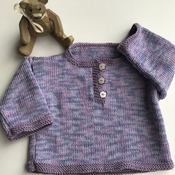 Organic cotton baby jumper 