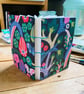 Hand Bound A7 Watercolour Sketchbook with Coptic Stitch Exposed Spine. - Image 3