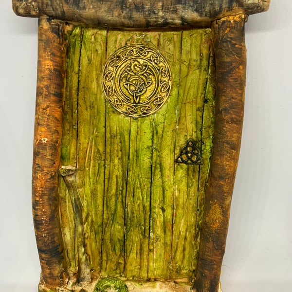 Celtic tryptic door 