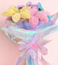 Pastel Chenille Flower Bouquet — Everlasting Handmade Gift — Free UK Postage - Image 2