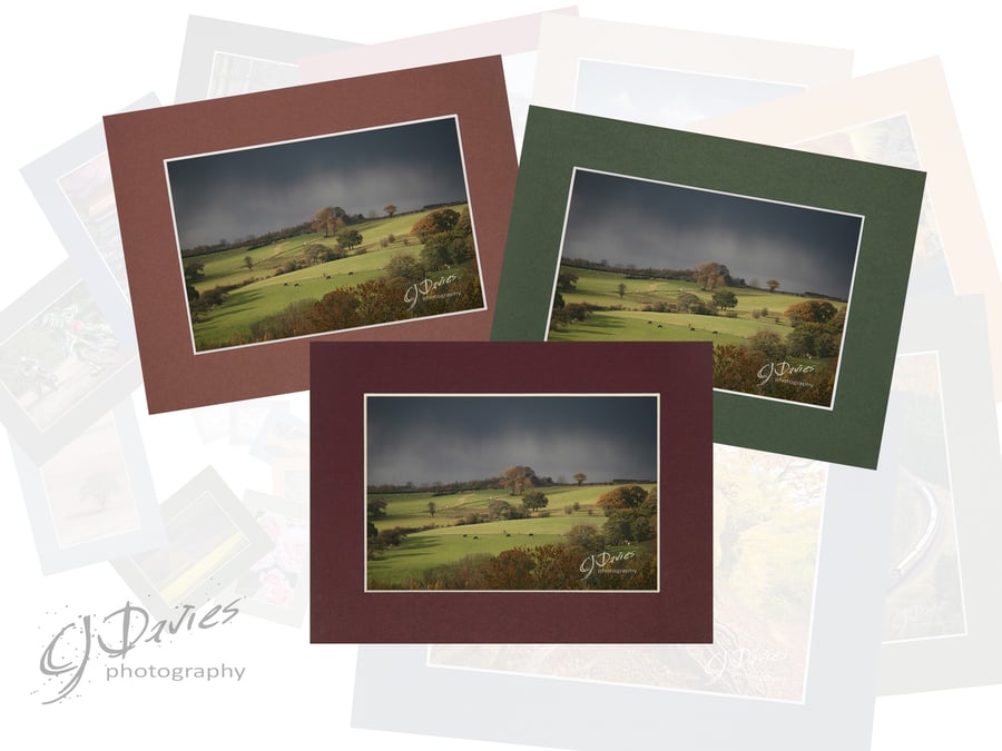 CJ029 - Sunlight on North Yorkshire hills