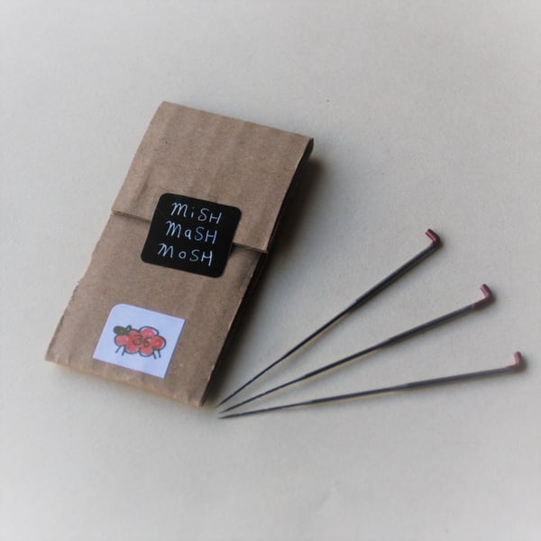 36 gauge MEDIUM triangular needle felting needles