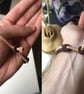 Friendship Bracelet, Custom Leather Bracelet for Women, Men and Children, Hand T - Image 9