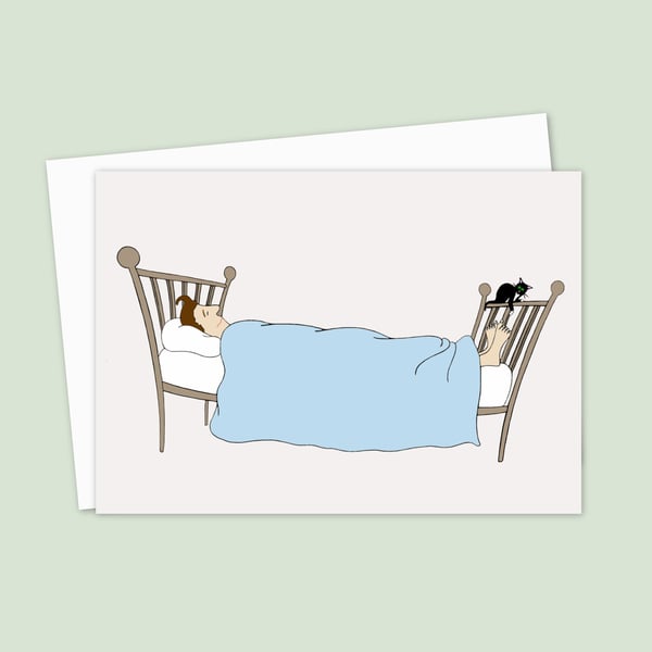 Cat Greeting Card: Ideal for a Cat Dad Birthday (109)