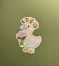 Set of 4 Holographic Goose Stickers – Cute Handmade Vinyl Stickers - Image 5