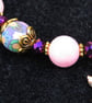 Purple and pink starfish bracelet - Image 5
