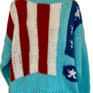 THE PATRIOT Oversized Super Chunky Sweater 