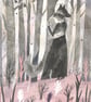 Illustration Art print, wolf art print, The Company of Wolves A3 Print