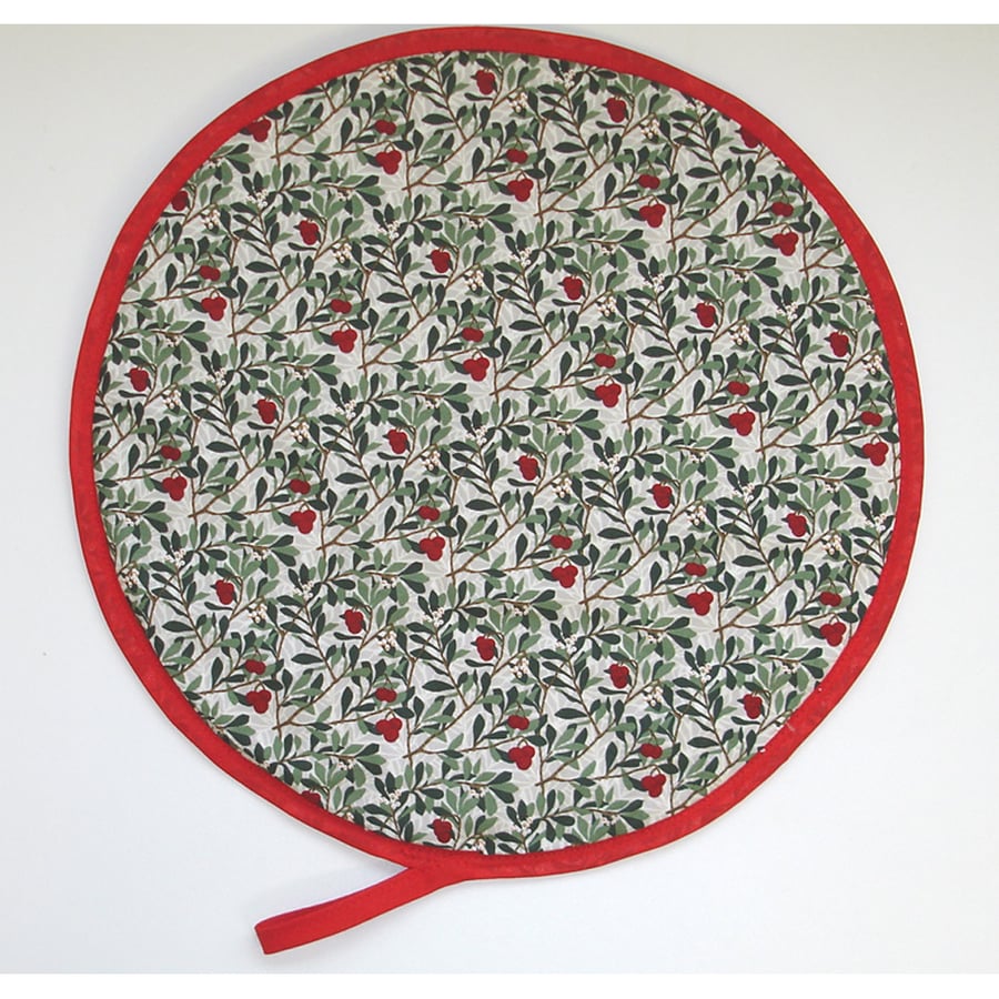 Aga Hob Lid Mat Pad Hat Round Cover William Mor... Folksy