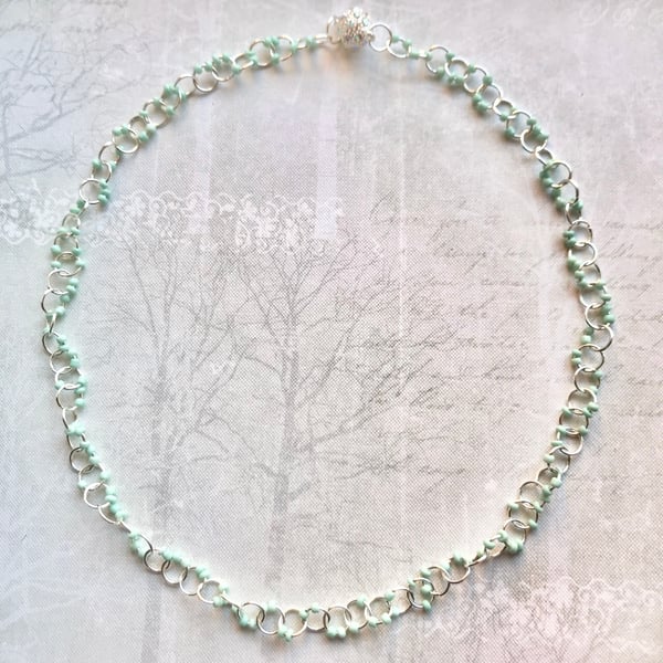 Beaded Link Necklace